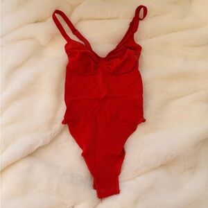 SKIMS Bold Red Apparel